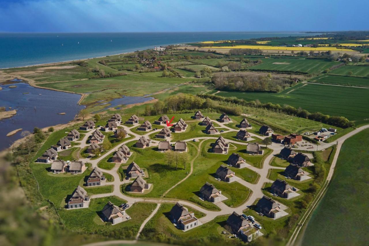 Reetdorf Geltinger Birk Atelierhaus Schilfinsel Villa Nieby  Buitenkant foto